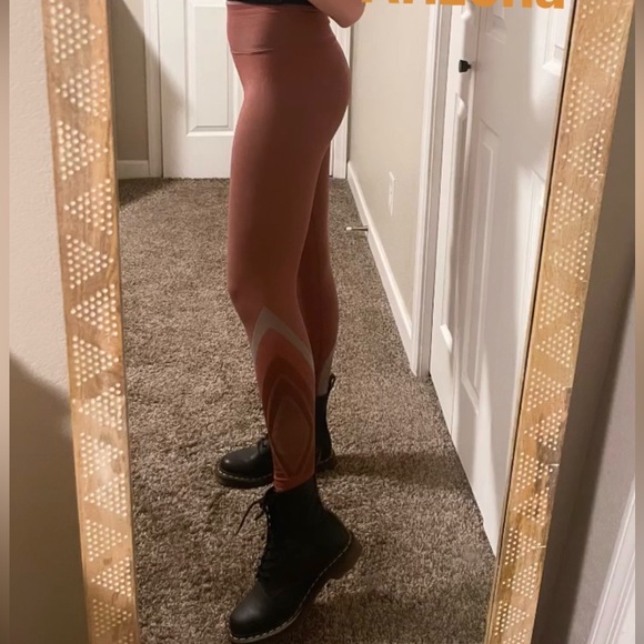 FREE PEOPLE FP MOVEMENT The Essence High Waist Leggings in Washed Sienna XS/S - Picture 4 of 8